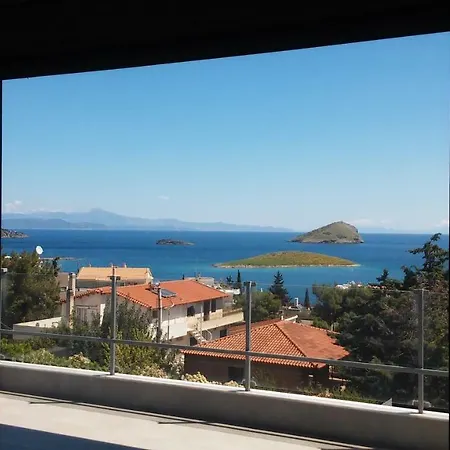 Seaview Pool Villa Near Beach And Athens Airport Porto Rafti Exterior photo