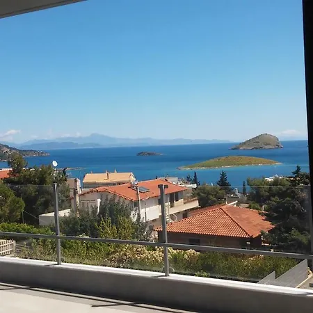Seaview Pool Villa Near Beach And Athens Airport Porto Rafti Exterior photo