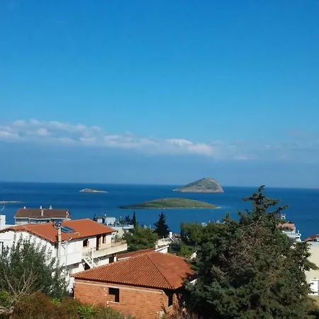 Seaview Pool Villa Near Beach And Athens Airport Porto Rafti Exterior photo