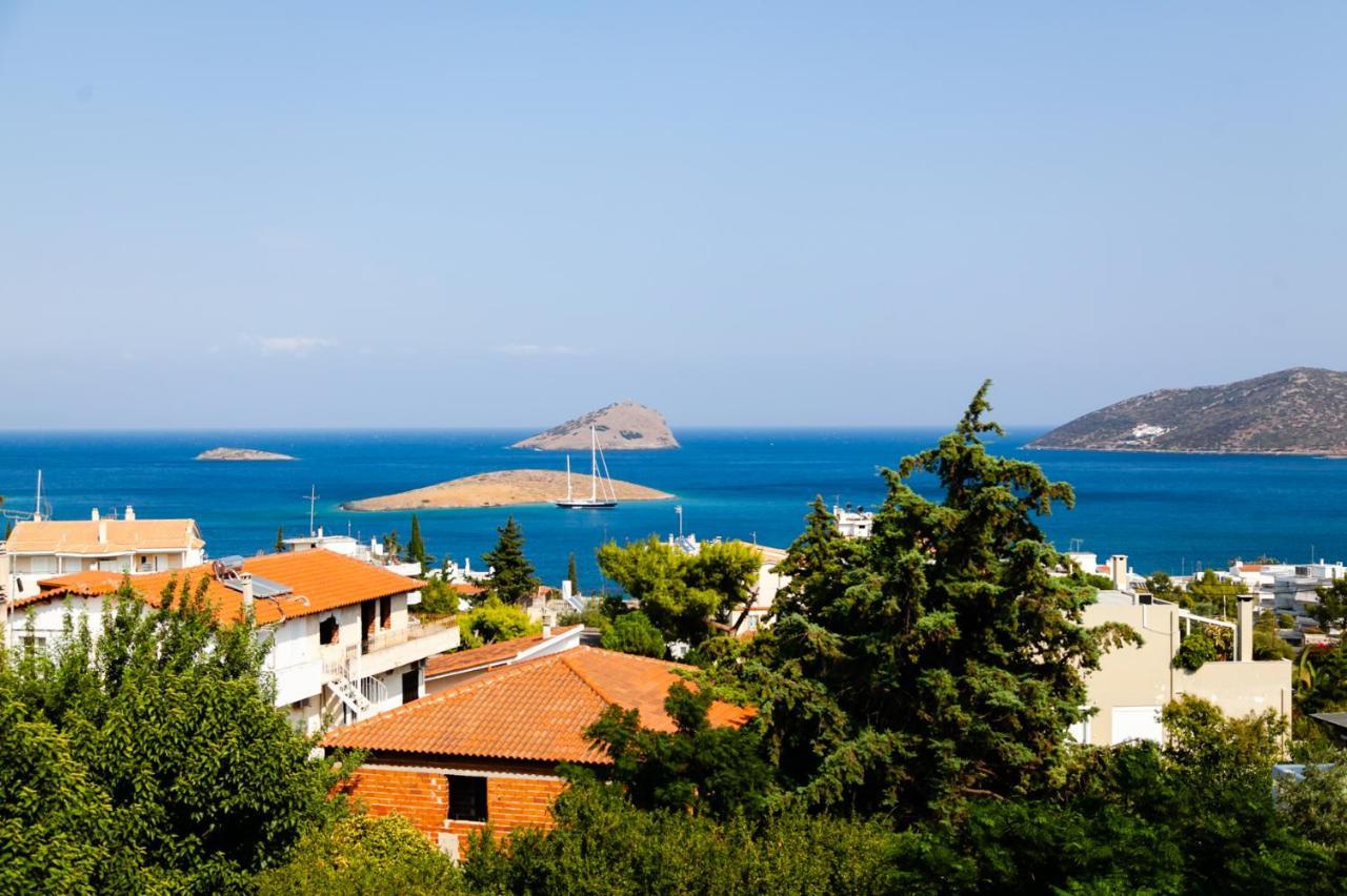 Seaview Pool Near And Athens Airport Villa