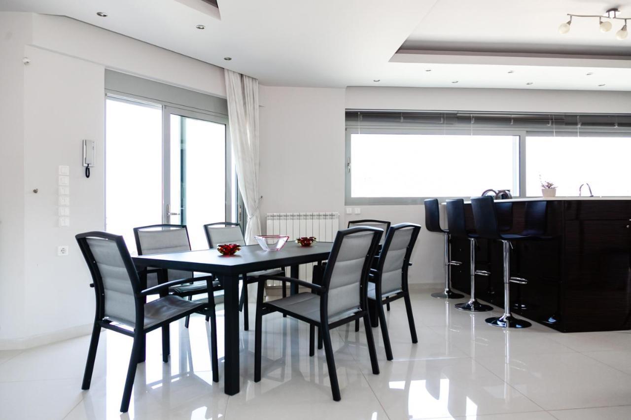 Seaview Pool Near And Athens Airport Villa