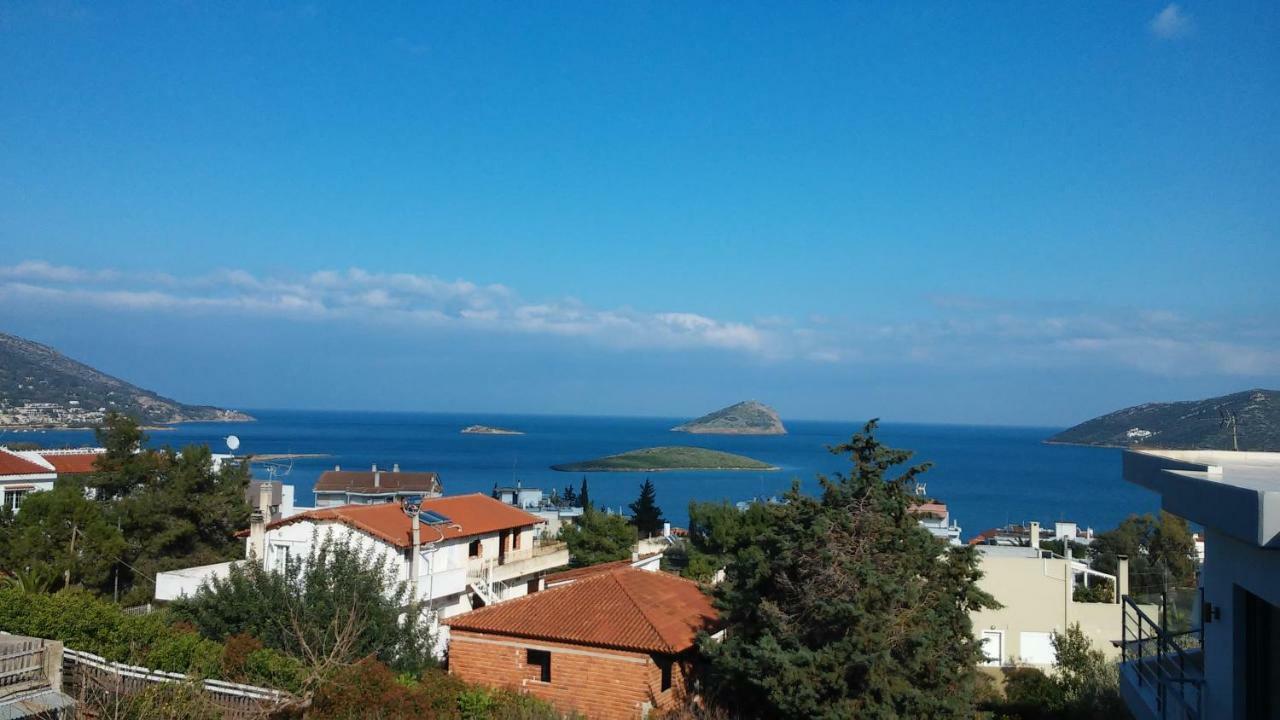 Seaview Pool Near And Athens Airport Villa Pórto Ráfti
